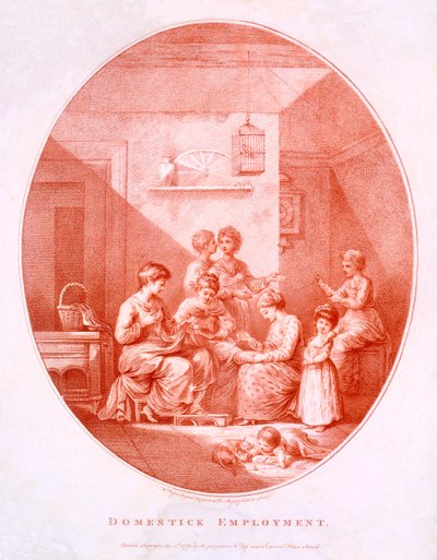 Domestick Employment, 1775 by William Wynne Ryland